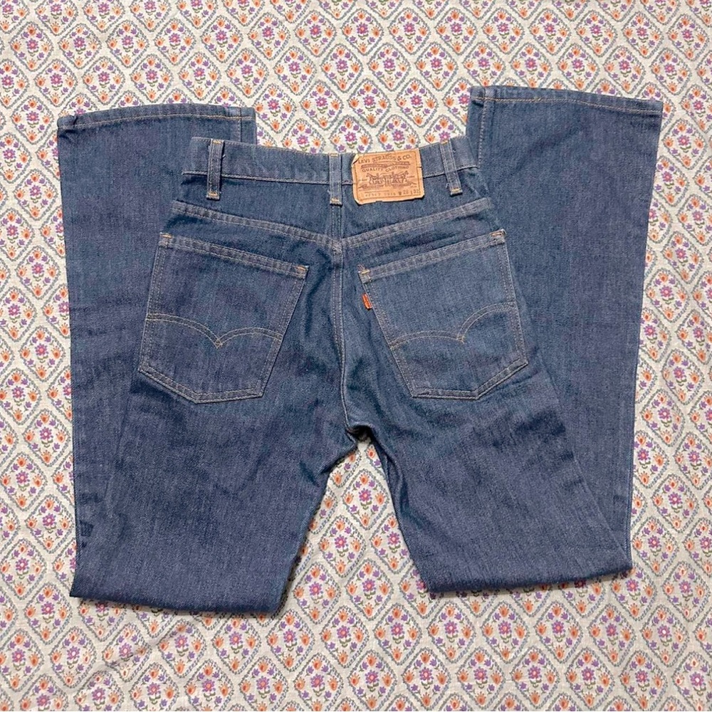 Vintage 70s Orange Tab Levi's⭐️ see description for measurements